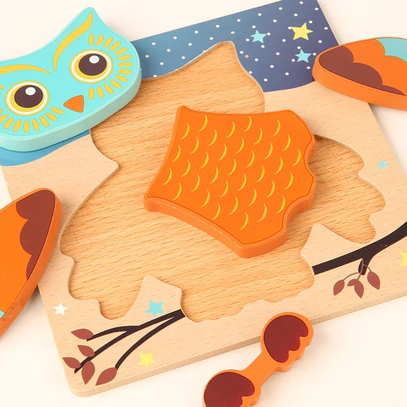 Montessori puzzles and thinking games for toddlers and preschoolers