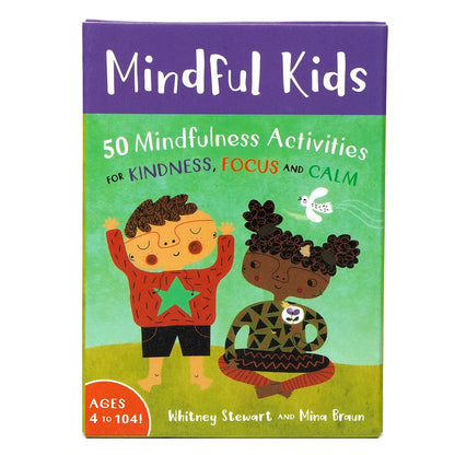 Emotional wellbeing cards with mindfulness prompts and breathing exercises