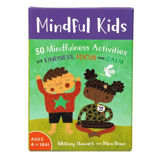 Emotional wellbeing cards with mindfulness prompts and breathing exercises