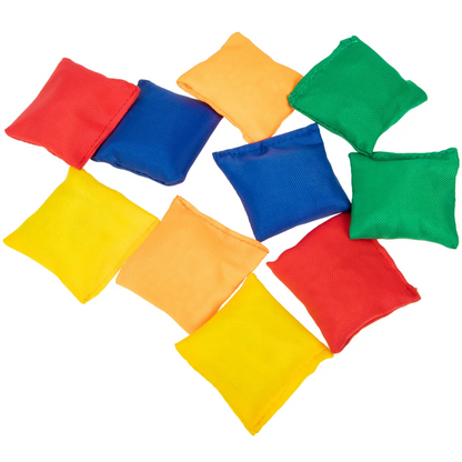 Vibrant bean bag seat designed for early childhood sensory play and calming.