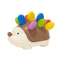 Educational sensory hedgehog toy with numbered pegs that supports number recognition and dexterity for young children.