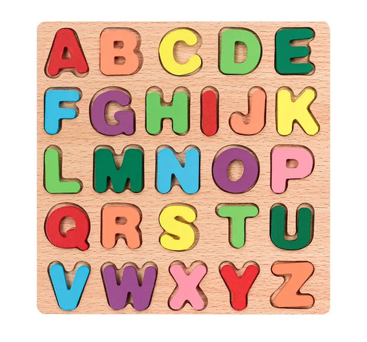 Educational ABC puzzle toy for kids promoting letter recognition.