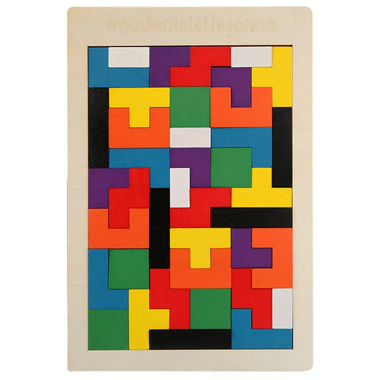 Educational Tetris puzzle encouraging counting, problem-solving, and spatial reasoning
