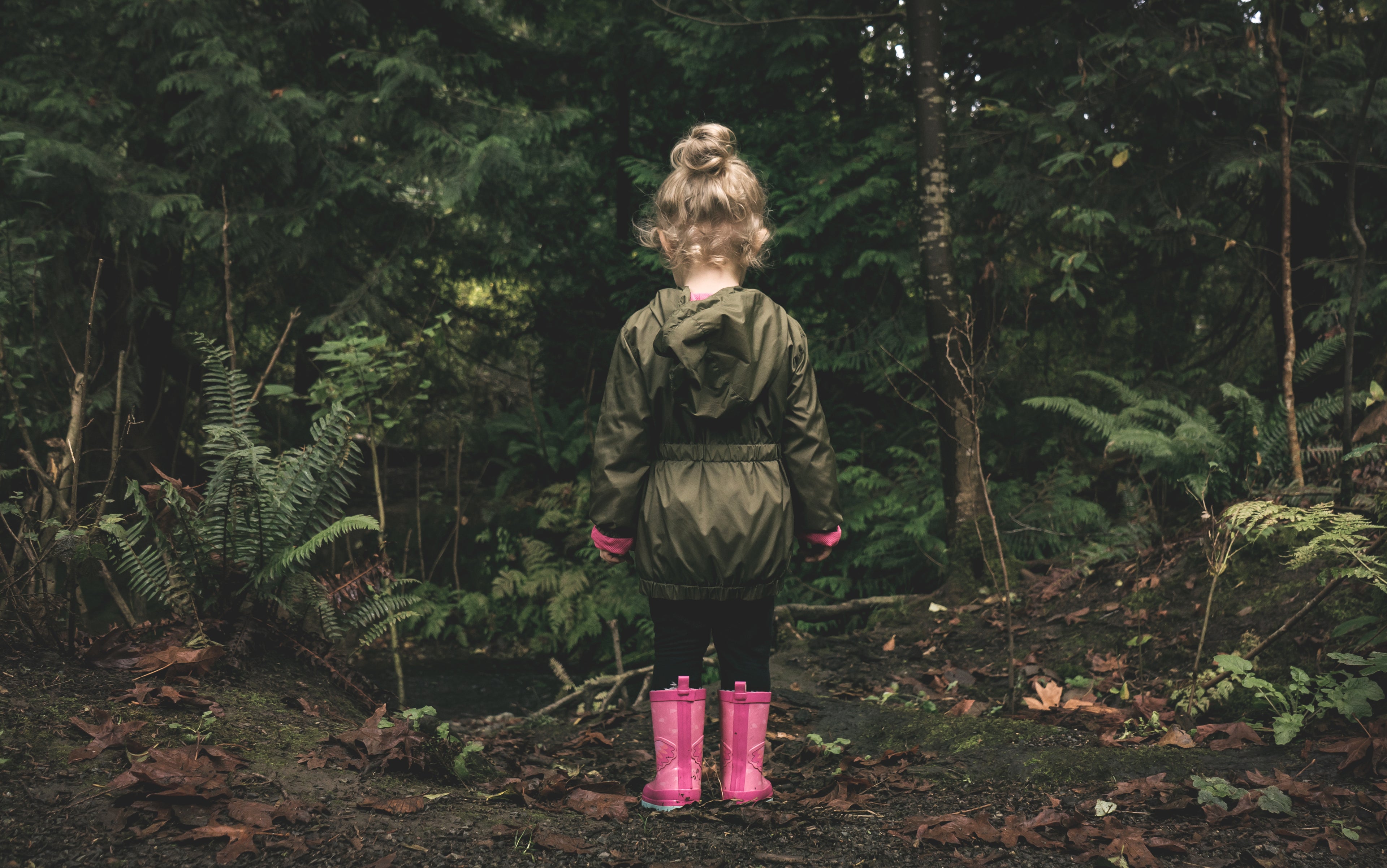 Child Takes In Nature